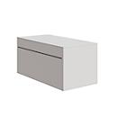 Aufsatzregal SOLUS PLAY, f. Container m. Auszug SOLUS PLAY, Höhe 368 mm, weiß