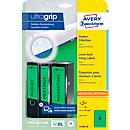 AVERY® doelmapetiketten, breed, groen, 80 stuks, breed, groen, 80 stuks