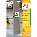 Avery Paper Labels L7871-20, voor etiketten, sterk klevend, wit, 25,4 x 10 mm, 20 x A4 vellen, 3780 stuks.
