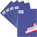 Avery Zweckform 1773-5 hours record, format A4, 5 books with 2 x 40 sheets each, FSC® paper, 5 pieces, white/yellow