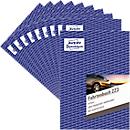 Avery Zweckform 223-10 Carnet de route, format A5, 10 carnets de 40 feuilles, papier FSC®, blanc