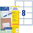 AVERY Zweckform 3660-200 Etiquettes universelles, ultragrip, 97 x 67,7 mm, DP INTERNETMARKE approprié