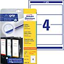 AVERY® Zweckform binder labels, ultra grip, 100 + 20 pieces
