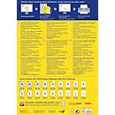 AVERY Zweckform Etiquettes universelles 3427-200, ultragrip, 105 x 74 mm, DP INTERNETMARKE approprié