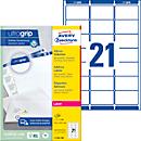 Avery Zweckform L7160-100 Adress-Etiketten, ultragrip, 63,5 x 38,1 mm, DP INTERNETMARKE geeignet