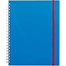 AVERY ZWECKFORM Notizbuch Notizio 7037, PP, 90 Blatt, DIN A4, kariert, blau