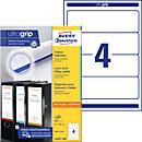AVERY® Zweckform ordnerrugetiketten, wit, L4761, 400 etiketten/pak