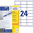 AVERY Zweckform Universal-Etiketten 3422, ultragrip, 70 x 35 mm, 2400 Stück