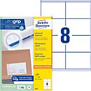 AVERY Zweckform Universal-Etiketten 3426, ultragrip, 105 x 70 mm, 800 Stück