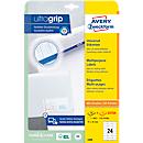 AVERY® Zweckform Universal-Etiketten 3490, ultragrip, 70 x 36 mm, 600 + 120 Stück