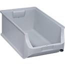 Bac à bec Base 5 - polypropylène - L 310 x P 500 x H 200 mm - 23 l - gris- 6 pièces - notre marque Schaefer Shop Pure