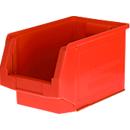 Bac à bec LF 322 SSI Schäfer, polypropylène, L 343 x l. 209 x H 200 mm, 10,4 L, rouge