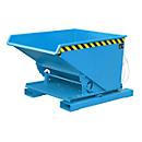 Bac à copeaux pour chariot élévateur, type S3S 600, bleu RAL 5012