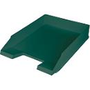 Bac à courrier Helit The Green Staff, pour format A4-C4, empilable en quinconce, plastique recyclé, vert, 5 pièc.