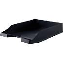 Bac à courrier KARMA, L 255 x P 348 x H 65 mm, noir