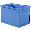 Bac à empiler série 14/6-3 S, en polypropylène, avec poignée encastrée, L 310 x l. 210 x H 197 mm, 9,3 L, bleu