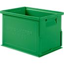 Bac à empiler série 14/6-3 S, en polypropylène, avec poignée encastrée, L 310 x l. 210 x H 197 mm, 9,3 L, vert