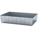 Bac à palette ASECOS, acier, capacité du bac de 200 l, L 815 x P 1235 x H 255 mm, galvanisé