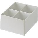 Bac d'insertion pour module PAS-Plus 80/82 ATLANTA - 4 séparations - 8 pièces