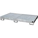 Bac de rayonnage type RW/RW 2200-1, avec caillebotis, galvanisé