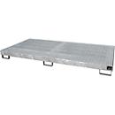 Bac de rayonnage type RW/RW 2700-1, avec caillebotis, galvanisé
