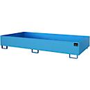 Bac de rayonnage type RW/RW 2700-2, sans caillebotis, bleu RAL5012