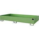 Bac de rayonnage type RW/RW 2700-2, sans caillebotis, vert RAL6011