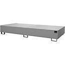 Bac de rayonnage type RW/RW 3300-2, avec caillebotis, gris RAL7005