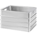 Bac de transport, empilable, non perforé, 155 L