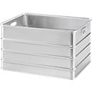 Bac de transport, empilable, non perforé, 155 L