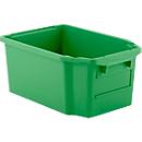 Bac gerbable et empilable FB 600, 40 litres, vert
