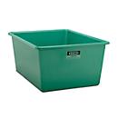 Bac rectangulaire standard, PRV, 1500 L, vert