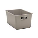 Bac rectangulaire standard, PRV, 400 L, gris
