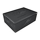 Bac thermobox Expert 60 x 40 KANGABOX, L 685 x l. 485 x H 360 mm, 80 litres, avec poignées de transport, noir