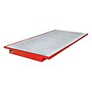 Bacs suspendus pour rayonnages type EHW 2700, rouge RAL3000
