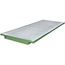 Bacs suspendus pour rayonnages type EHW 3600, vert RAL 6011