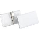 Badge, avec pince croco, 40 x 75 mm