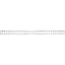Baguettes à relier en métal WireBind GBC, A4, 34 anneaux, 9,5 mm pour max. 85 pages, 100 p., noir