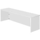 Balie-opzetstuk ULM, B 1200 x D 320 x H 350 mm, lichtgrijs