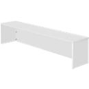Balie-opzetstuk ULM, B 1600 x D 320 x H 350 mm, lichtgrijs