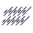 Balpen Slider Memo, rood, 10 stuks