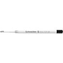 Balpenvulling Schneider ECO 725, lijnbreedte M, behuizing 95 % gerecycled kunststof, zwart, 10 st.