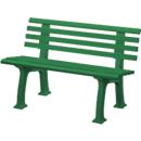 Banc de jardin, 2 places, L 1200 mm, vert