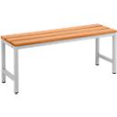 Banc vestiaire en bois, L 1000 x P 300 x H 420 mm