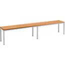 Banc vestiaire en bois, L 2000 x P 300 x H 420 mm