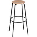 Banco com quatro pernas, com anel