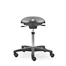 Banco do banco INDUSTRY Ergo, assento inclinável, mola de segurança a gás, preto