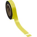 Bande magnétique inscriptible, 30 mm x 100 m, jaune