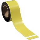 Bande magnétique, jaune, 70 mm x 10 m