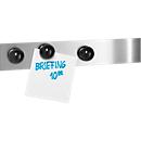 Bande murale profilée, inox, 1 m